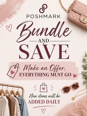 Poshmark Bundle and Save Graphic Print - Blush Pink